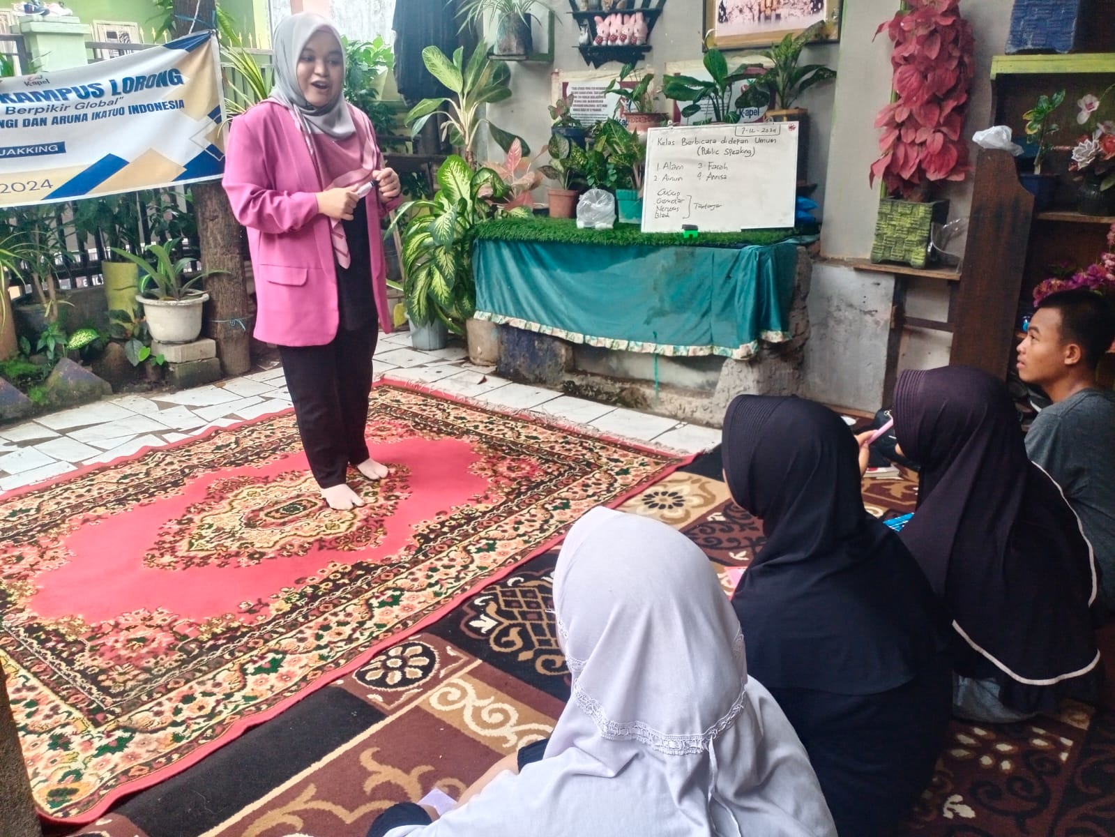 Perdana, Kampus Lorong Buka Kelas Public Speaking