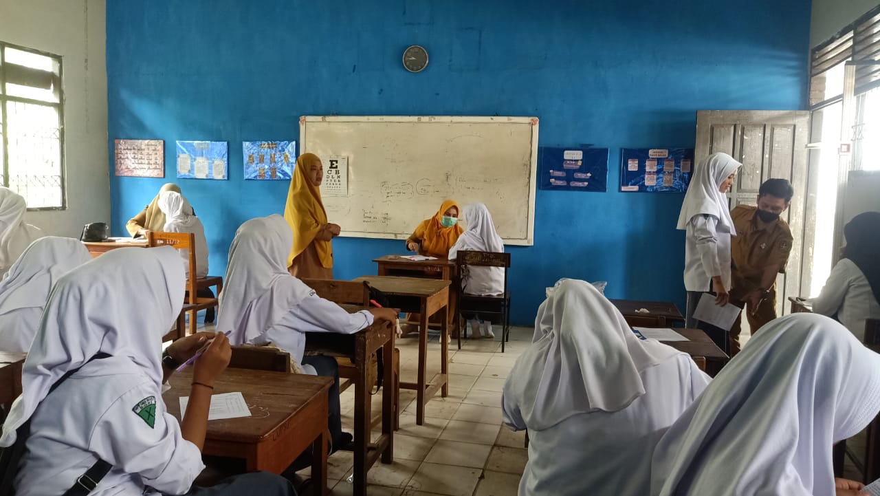 Puskesmas Watampone Adakan Skrining Kesehatan di SMAN 9 Bone