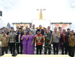 Jelang Nataru 2024, PJ Bupati Bantaeng Bersama Forkopimda Tinjau Sejumlah Gereja