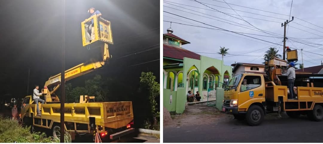 Gerak Cepat Dishub Pasang Lampu PJU di Gantarang, Warga Beri Jempol 