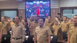 Pj. Bupati Bantaeng Hadiri Rapat Koordinasi dan Entry Meeting Terkait Inpres 1/2025