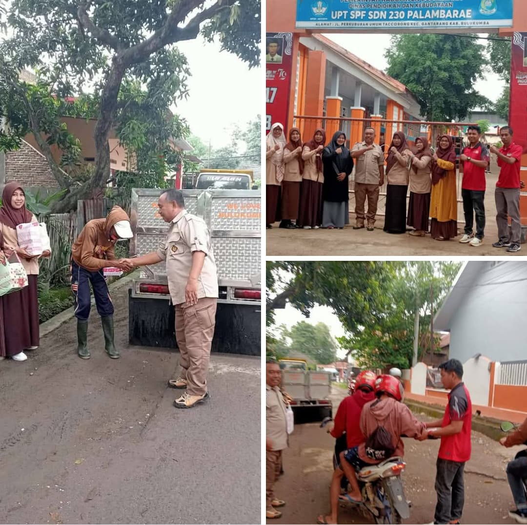 Terus Sedekah Jumat Berkah, SDN 230 Palambarae Berbagi