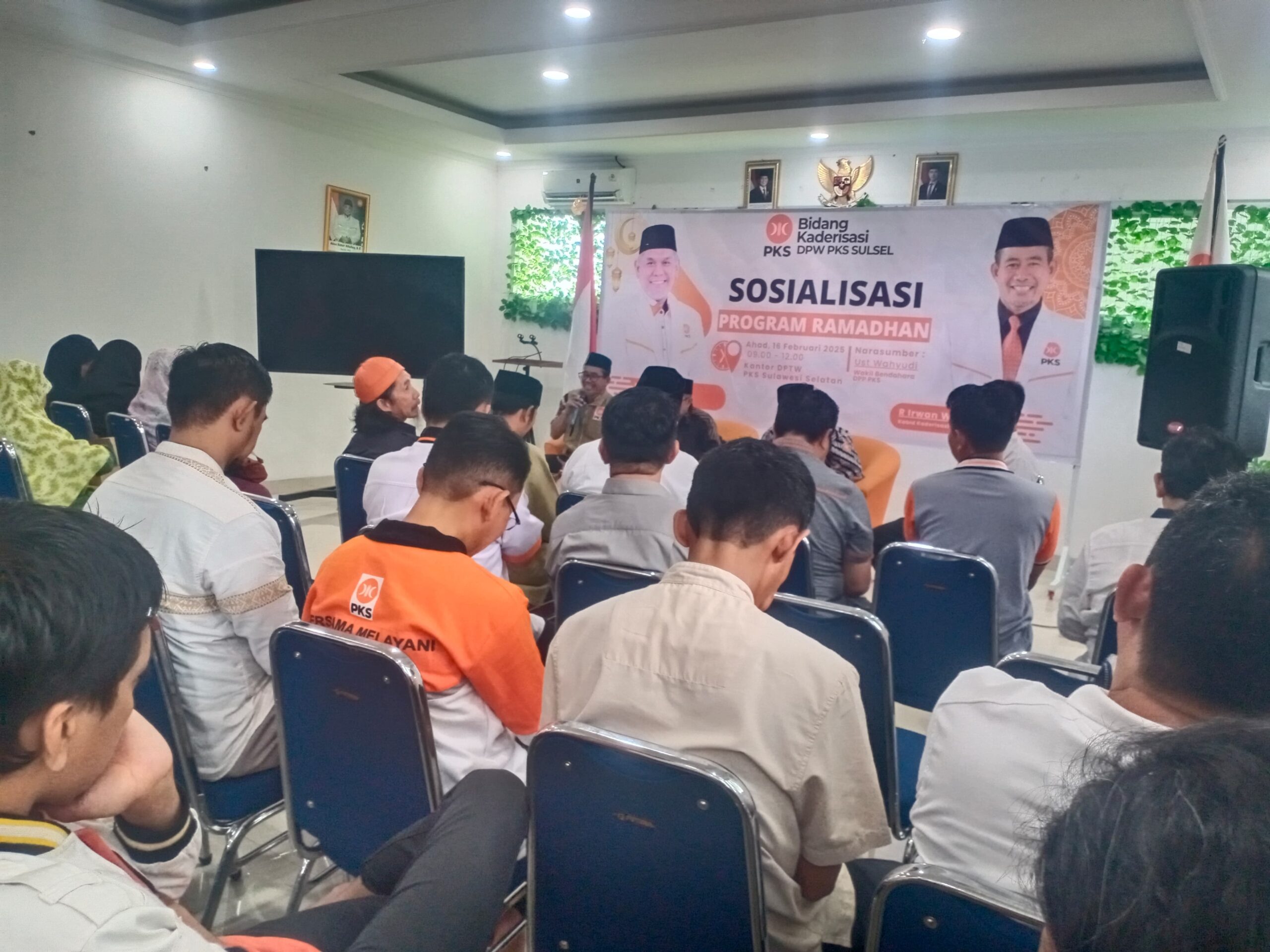 DPW PKS Sulsel Sosialisasikan Program Ramadhan untuk Anggota