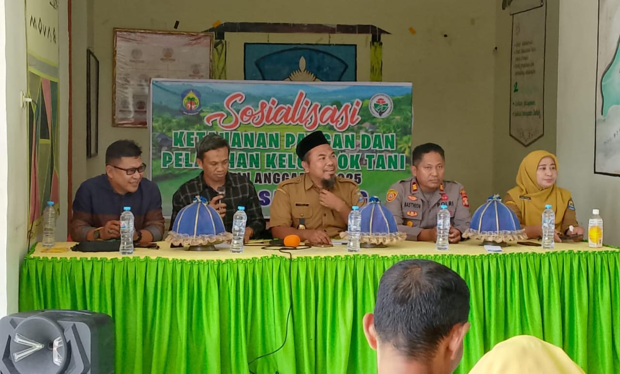 Lewat Sosialisasi KetaPang, Pemdes Sapanang Jeneponto Galakan Tanam Jagung