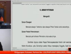 Putusan MK Pilkada Jeneponto, Pasangan Paris Yasir – Islam Iskandar Resmi Pemenang