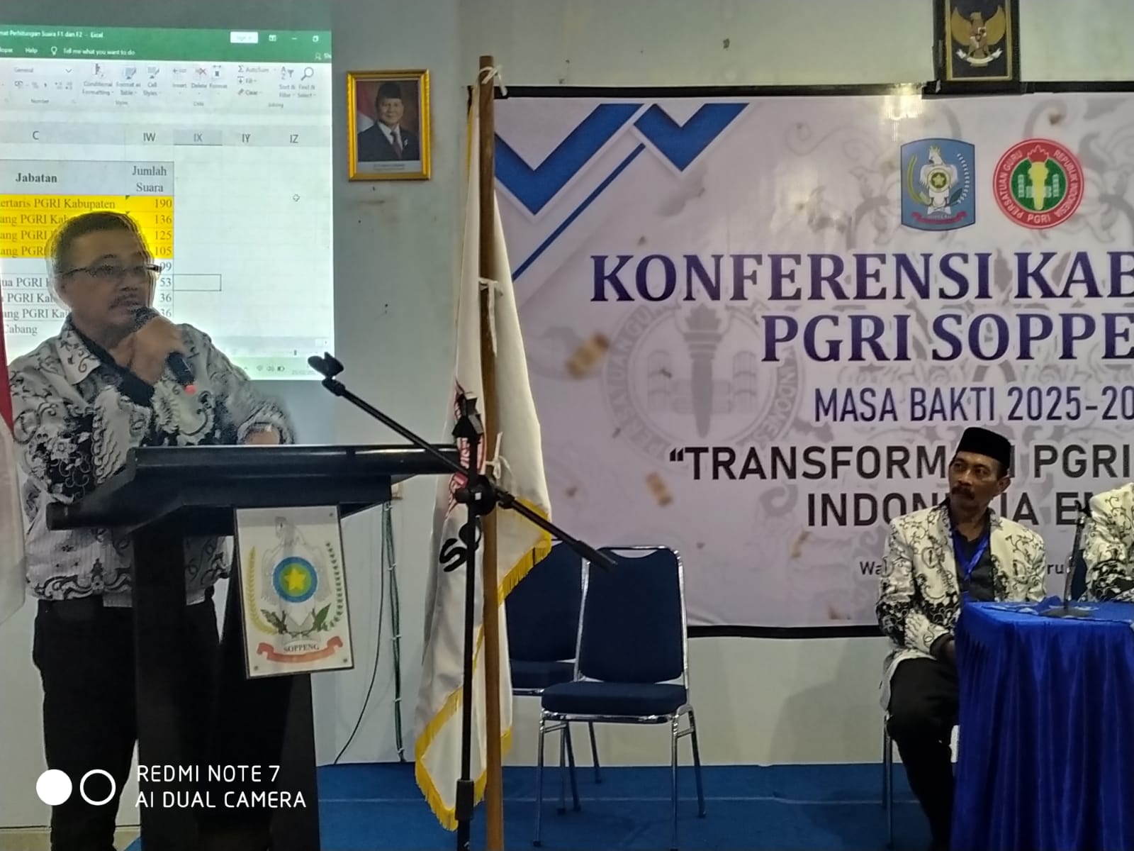 Dr. Andi Ibrahim Tutup Konferensi PGRI di Soppeng, ini yang Disampaikan!