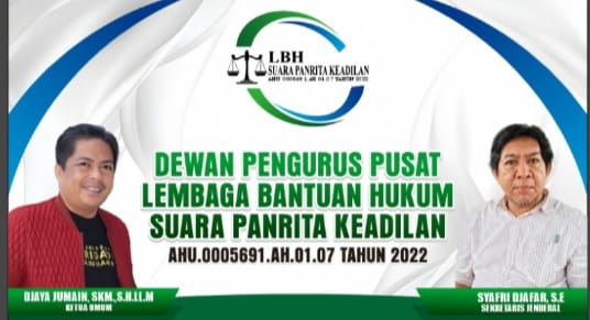 LBH Suara Panrita Keadilan Telah Terbentuk di 18 Provinsi, dan Kabupaten Kota di Indonesia