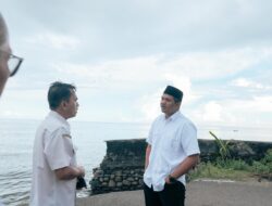 Komitmen Perbaikan Infrastruktur, Bupati Uji Nurdin Tinjau Jalan Pesisir Terputus