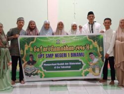 Implementasikan Ilmu Dimasyarakat, SMPN 1 Jeneponto Libatkan Siswa Gelar Safari Ramadhan