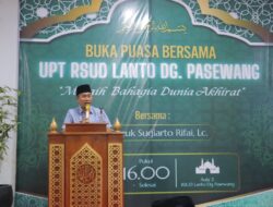 Buka Puasa Bersama, PJ Bupati Jeneponto Apresiasi Direktur RSUD Lanto Dg Pasewang: Banyak Terobosan Pelayanan Buka Puasa Bersama, PJ Bupati Jeneponto Apresiasi Direktur RSUD Lanto Dg Pasewang: Banyak Terobosan Pelayanan