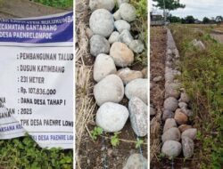 Diduga Kerja Asal Jadi, Proyek Talud Desa Paendre Lompoe Bulukumba Tersorot Diduga Kerja Asal Jadi, Proyek Talud Desa Paendre Lompoe Bulukumba Tersorot