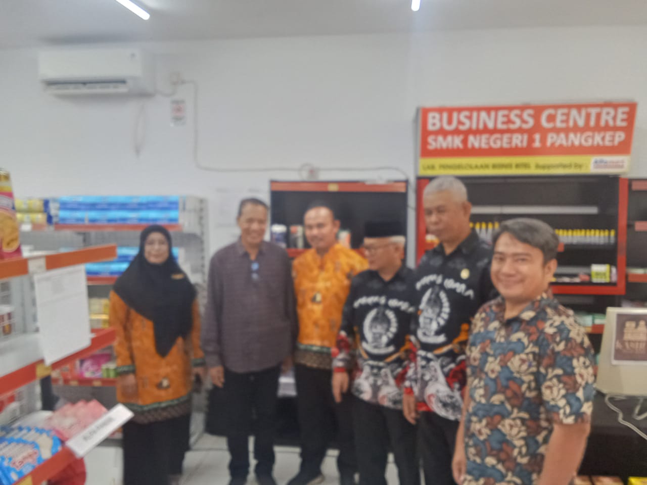 Kacabdis Wilayah IX Pantau UKK di SMKN 1 Pangkep