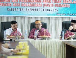 Bupati Jeneponto Serahkan Tanggung Jawab Peningkatan Pendidikan kepada Guru dan Kepala Sekolah
