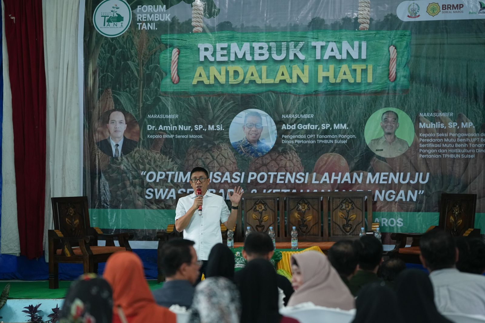 ⁠Forum Rembuk Tani Andalan Hati Diskusi Swasembada Pangan di Maros