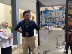 Mantap! Hadirkan Fasilitas Air Bersih Siap Minum di RSUD Lanto Dg Pasewang Gratis