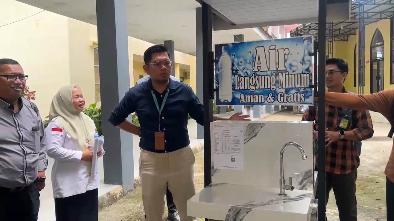 Mantap! Hadirkan Fasilitas Air Bersih Siap Minum di RSUD Lanto Dg Pasewang Gratis