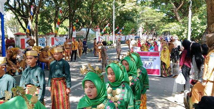 Ramai! Peserta Karnaval Budaya Meriahkan Hari Jadi Jeneponto ke 162