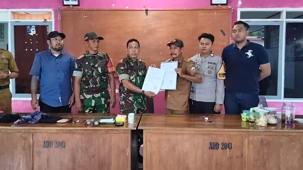 Bantaeng Kembali Mengalami Peredaran Sabu, TNI dan Warga Berhasil Mengamankan Barang Bukti