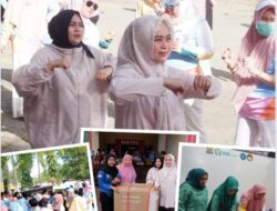 Kolaborasi TP PKK Jeneponto, RSUD Latopas Gelar Senam Sehat dan MoU Program Inovasi CESS GAMMARA