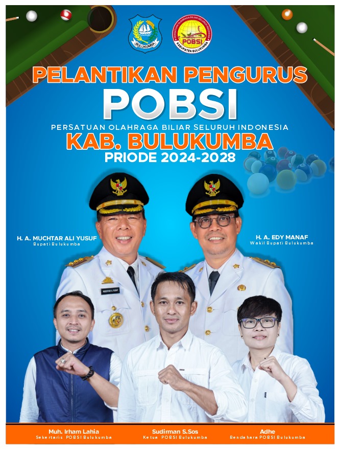 Pengurus POBSI Bulukumba Akan Dilantik, Ketua Umum PB POBSI Hary Tanoesoedibjo Dijadwalkan Hadir