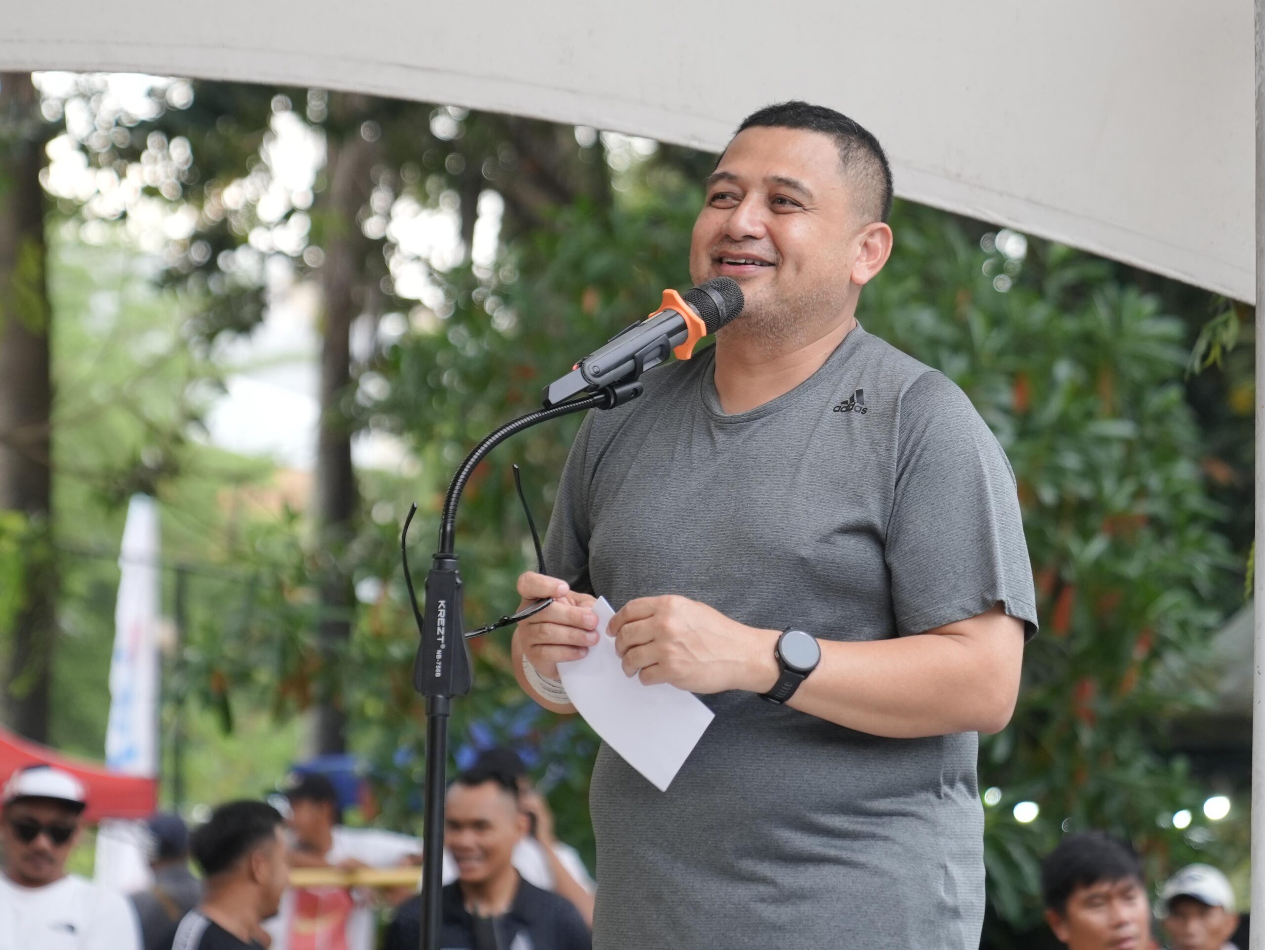 Kejurnas Tenis Makassar, Munafri Harapkan Lahir Atlet Nasional