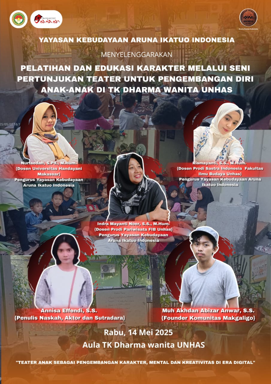 Aruna Ikatuo Indonesia Adakan Pelatihan Karakter Lewat Seni Teater