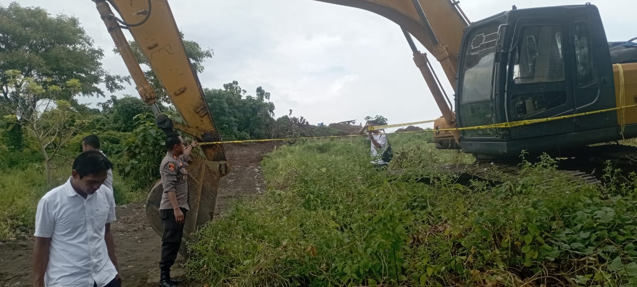 Diduga Tak Miliki Izin, Tambang Galian C Ilegal di Jeneponto Disegel Polisi