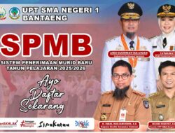 UPT SMA Negeri 1 Bantaeng Resmi Terapkan SPMB dengan Posko Pengaduan untuk Calon Murid