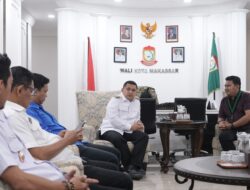 Temui Wali Kota Munafri, HMI Sulsel Tegaskan Dukung Program Pemkot Makassar