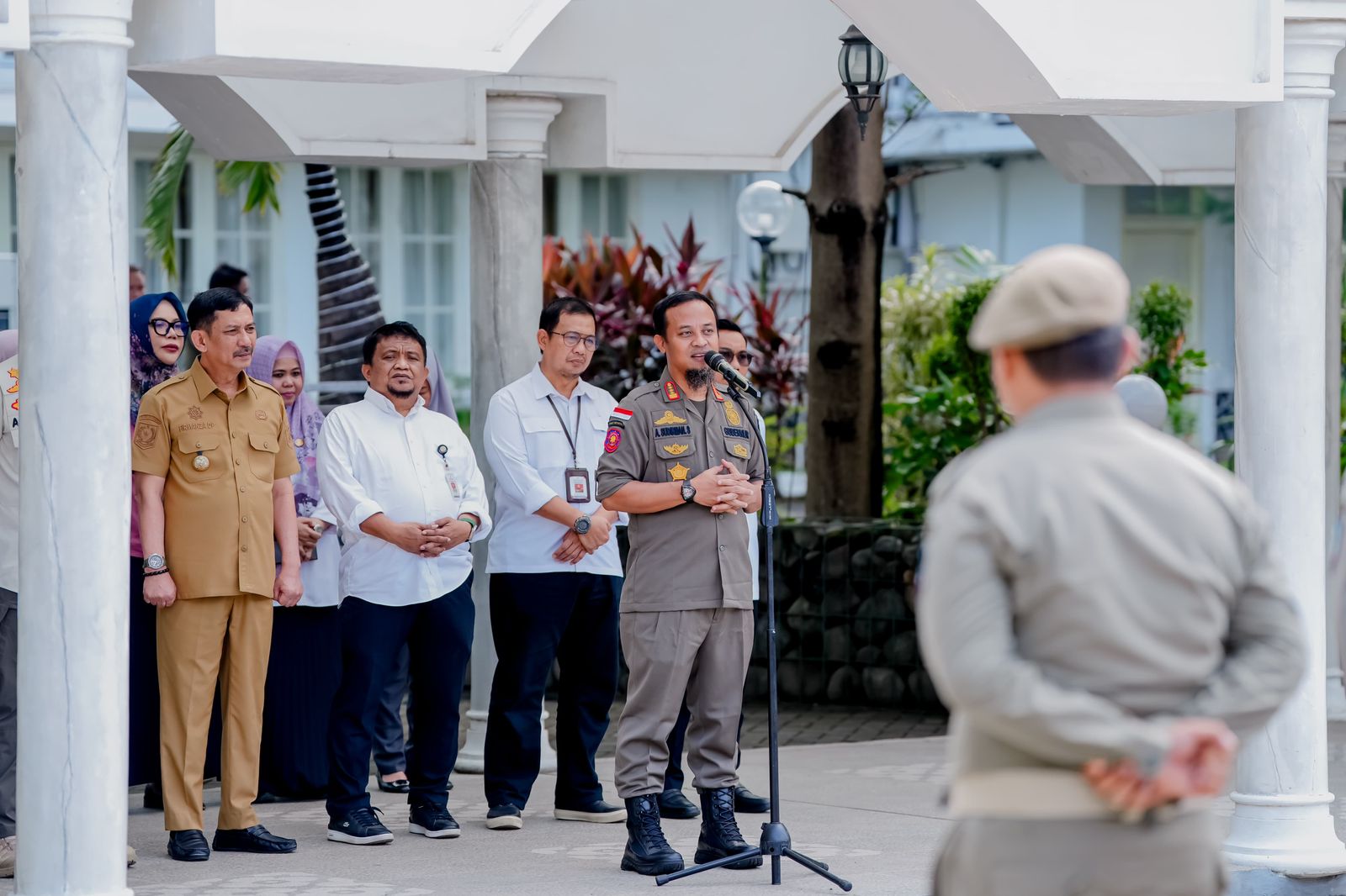 Gubernur Sulsel Lepas 58 Personel Satgas Sawerigading Amankan PSU Pilkada Palopo