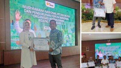 Musyawarah Nasional Petani Muda Di Bogor, Lukman Mewakili Bulukumba