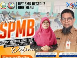 SMKN 3 Bantaeng Tak Sekedar Cetak Ijazah, Tapi Juga Masa Depan