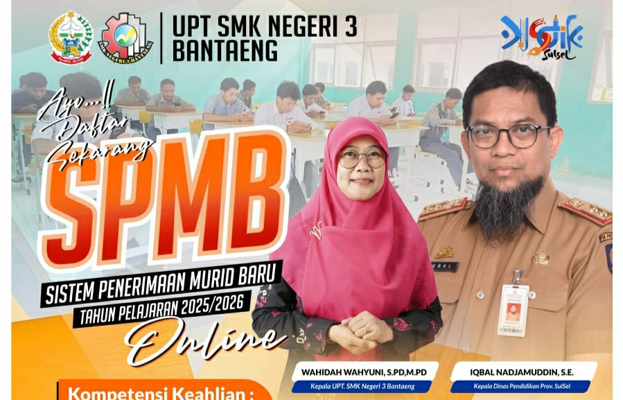 SMKN 3 Bantaeng Tak Sekedar Cetak Ijazah, Tapi Juga Masa Depan