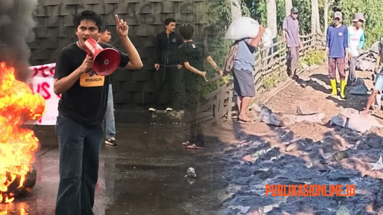 Jalan Rusak Puluhan Tahun Tak Kunjung Diperbaiki, Solidaritas Rakyat Sulsel Desak Pemerintah Bertindak