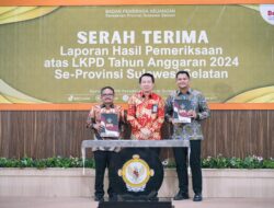 Pemkab Bantaeng Terima Penghargaan WTP 10 Tahun Berturut-turut