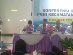 Sukses Terlaksana Konferensi Cabang PGRI Turatea Jeneponto, Ini yang Terpilih Ketua