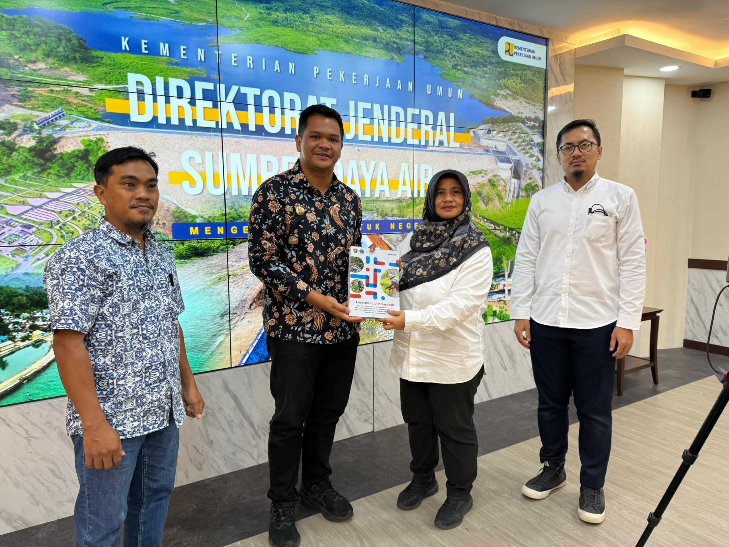 Bupati Bantaeng Uji Nurdin Perjuangkan Pembangunan Irigasi Hingga ke Jakarta