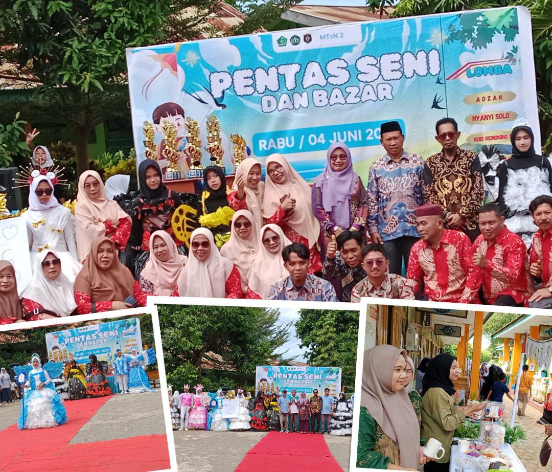 Berlangsung Meriah!, MtsN 2 Jeneponto Memotivasi Siswa Lewat Pentas Seni dan Bazaar