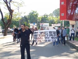 Tuntut Penegakan Hukum, Aliansi ANARKI Gelar Aksi di Depan Polda Sulse