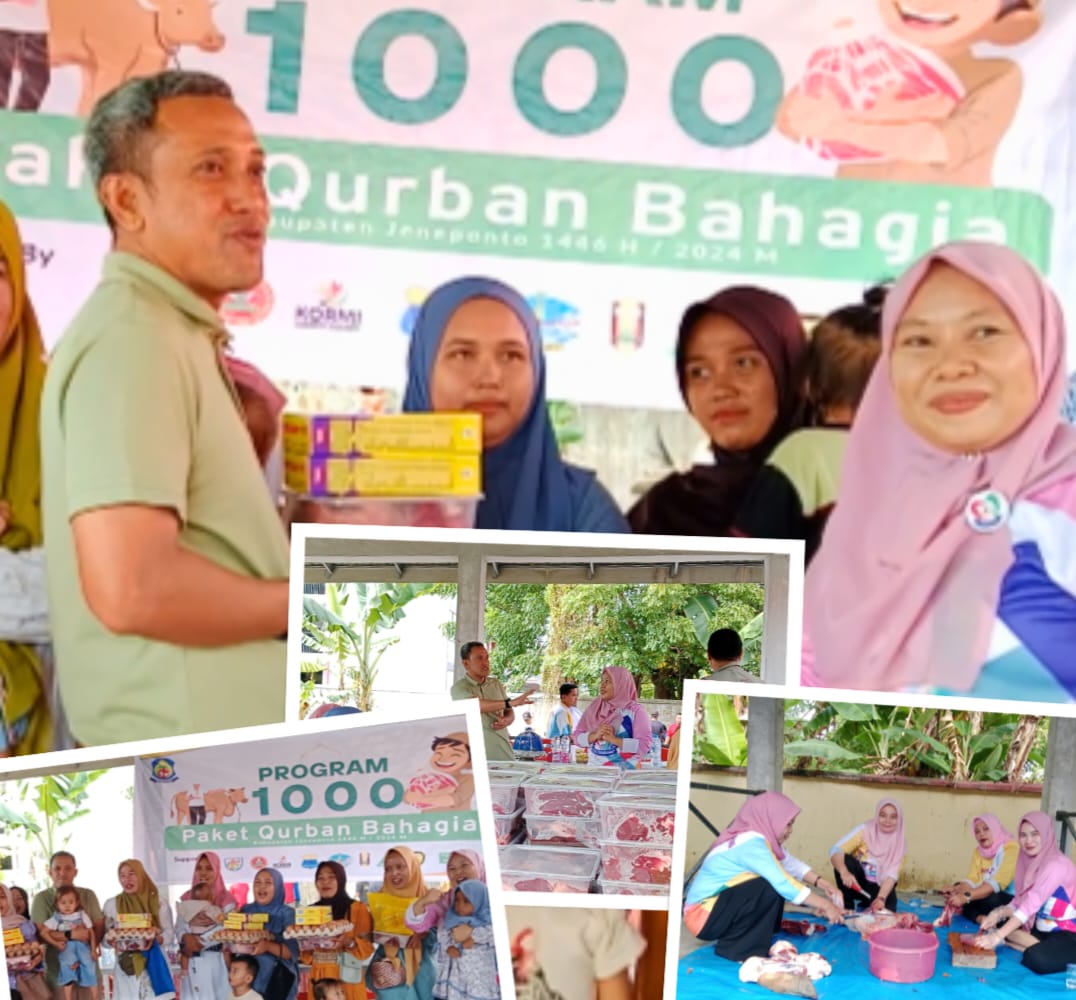 RSUD Lanto Dg Pasewang Berqurban, Bupati Jeneponto Paris Yasir Beri Apresiasi