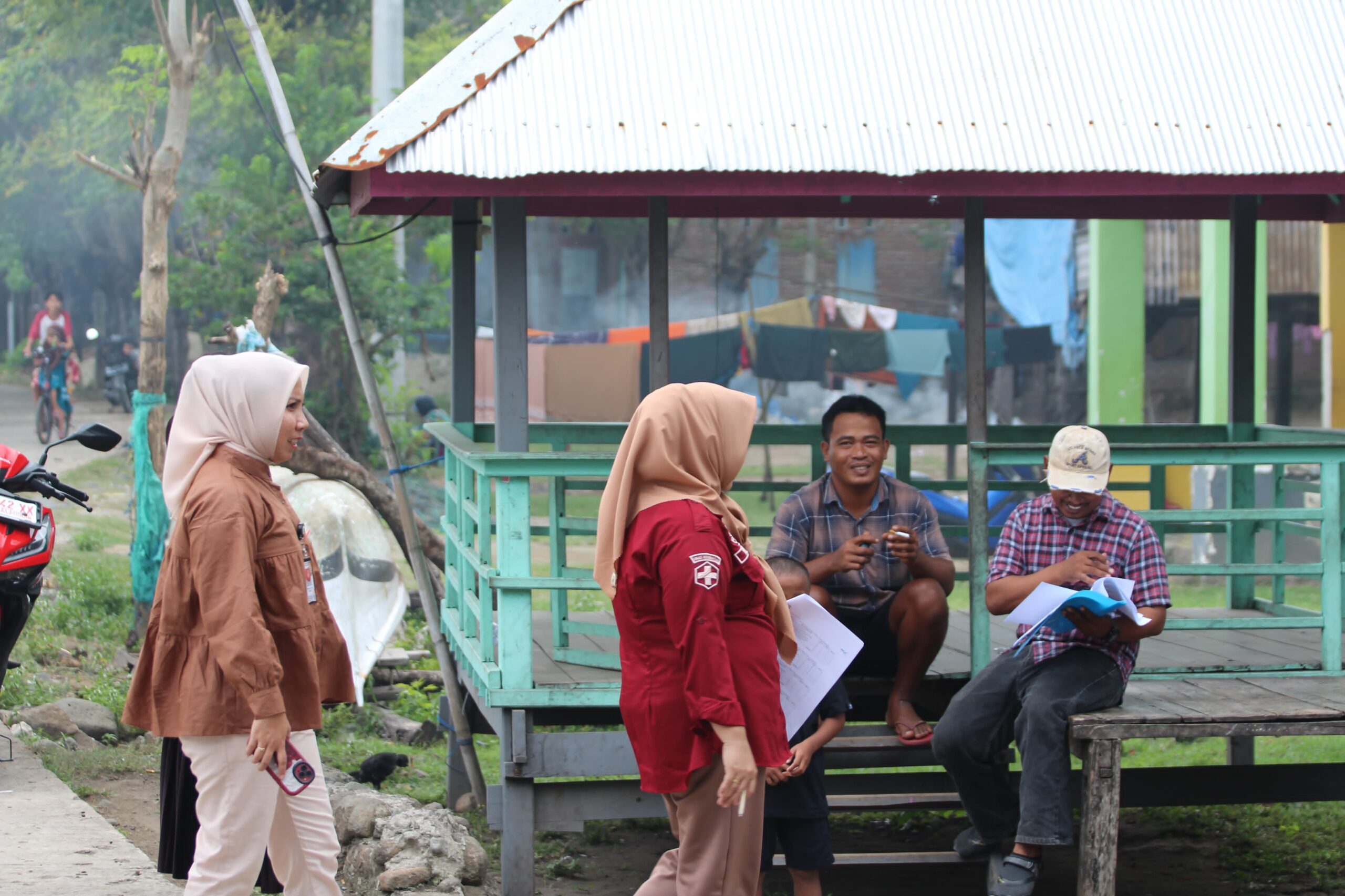 Libatkan PEMDES Laikang, dan Dinkes,Ratusan Rumah Ikuti Lomba Kebersihan