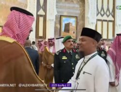 Gubernur Sulsel Bersama Menteri RI Hadiri Jamuan Putra Mahkota Kerajaan Arab Saudi di Istana Mina