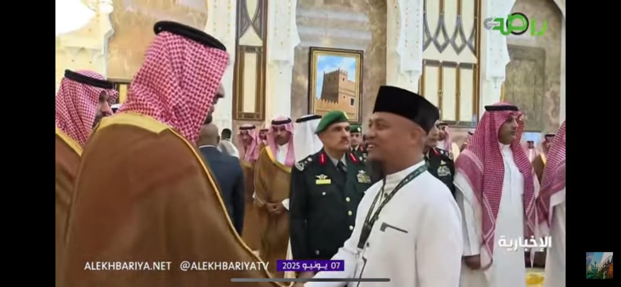 Gubernur Sulsel Bersama Menteri RI Hadiri Jamuan Putra Mahkota Kerajaan Arab Saudi di Istana Mina