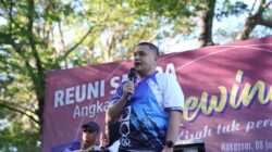 Munafri Hadiri dan Lepas Peserta Jalan Sehat Senam & Baksos IKA SMADA 88
