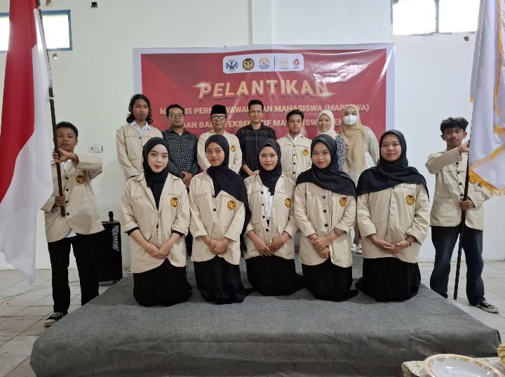 UNPAS Bantaeng Lantik Pengurus Maperwa dan BEM Periode 2025-2026