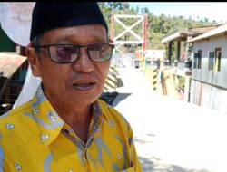 Warga Palambuta Kini Nikmati Jembatan Gantung, Terima Kasih Hamka B Kady!