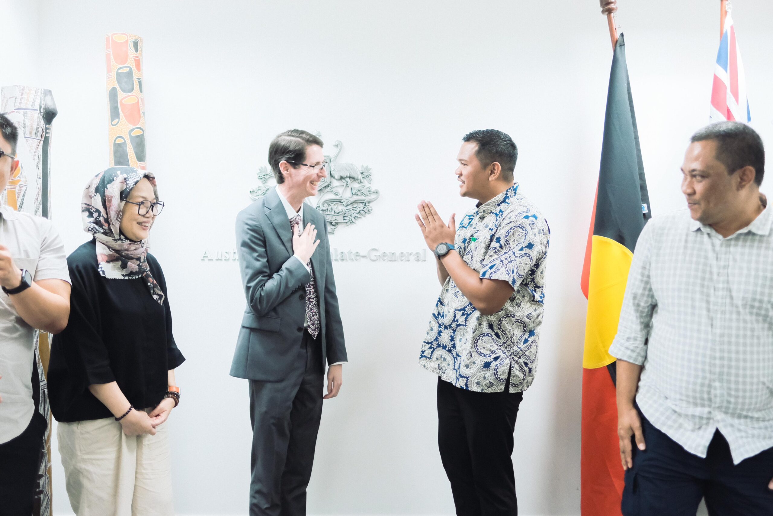 Perluas Investasi, Bupati Bantaeng Uji Nurdin Temui Konsul Jenderal Australia