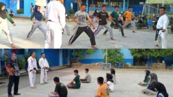 SMKN 4 Takalar Resmi Gelar Latihan Perdana Karate Lemkari