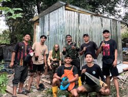 Pemdes Altar Kolaborasi Pemuda Desa Rehab Rumah Huni Lansia Miskin
