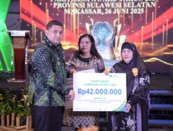 Peduli Pekerja Rentan, Pemkot Makassar Sabet Juara I Paritrana Award Peduli Pekerja Rentan, Pemkot Makassar Sabet Juara I Paritrana Award